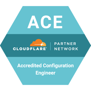 Cloudflare Accredited Configuration Engineer logo